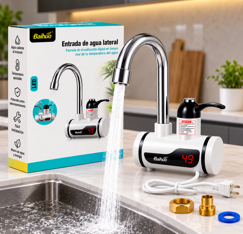 Caño Calentador de Agua Instantáneo