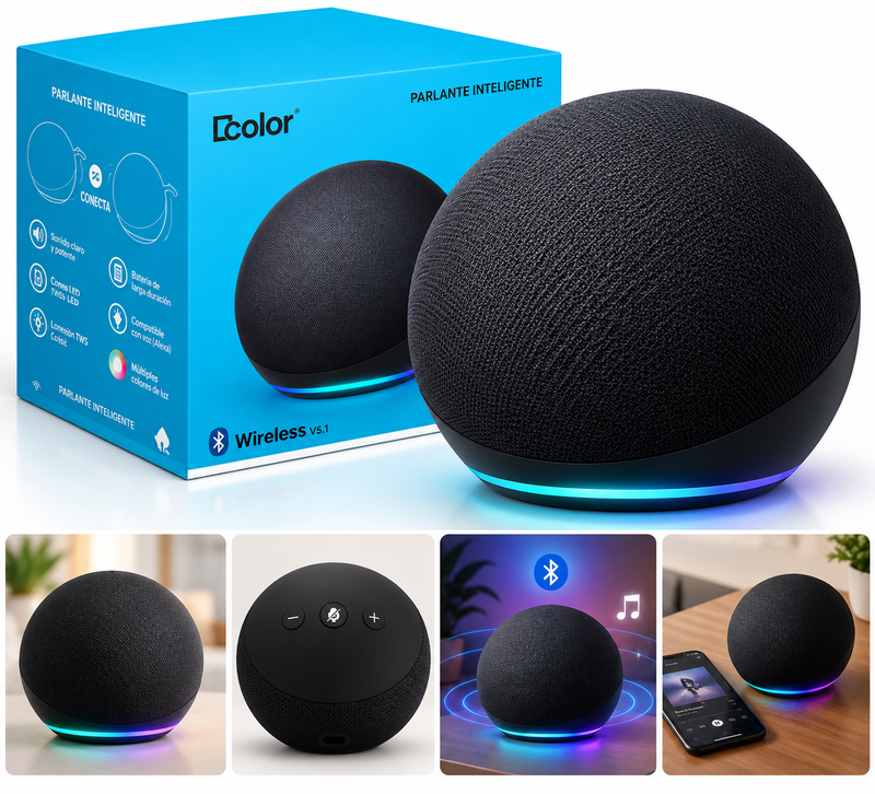 Parlante inteligente Wireless V5.1